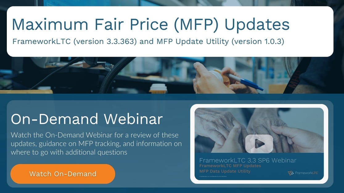FrameworkLTC 3.3 SP6 Webinar